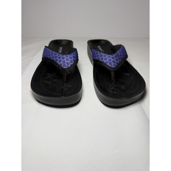 Aerosoft Flip Flop Sandals Purple Size 39 US 8 - Picture 3 of 7
